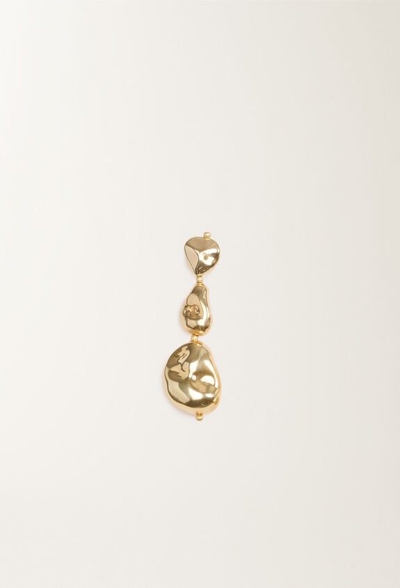 Fabiana Filippi Three-nugget earrings GOLD BXD215A840L8390000