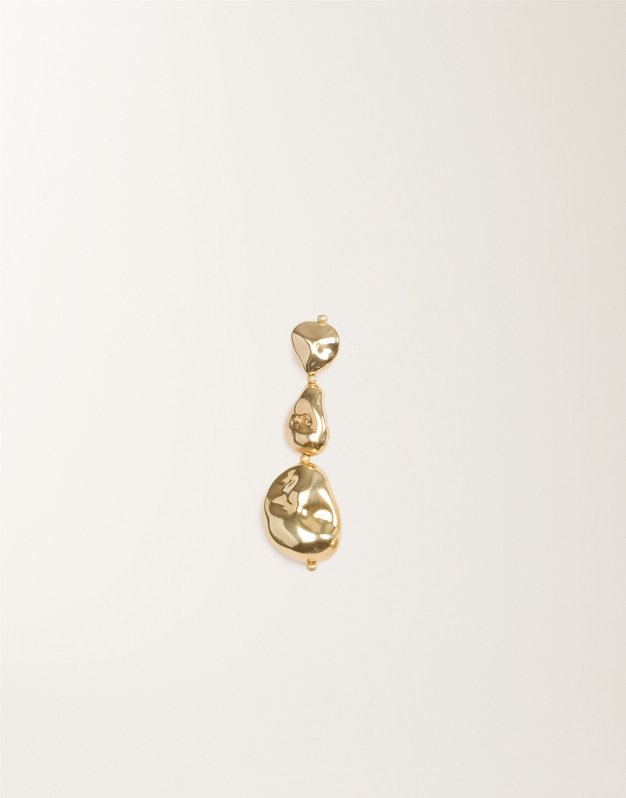 Fabiana Filippi Orecchini tre pepite ORO BXD215A840L8390000