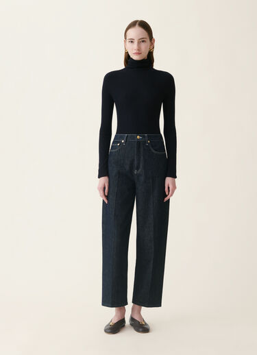 Pantalon denim barrel, bleu adouci Fabiana Filippi Pantalon denim barrel, bleu adouci Bleu adouci PAD216F286M2770000