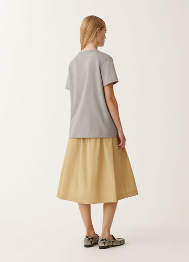 Fabiana Filippi T-Shirt aus Jersey, aschgrau GRAU JED265F278L2270000