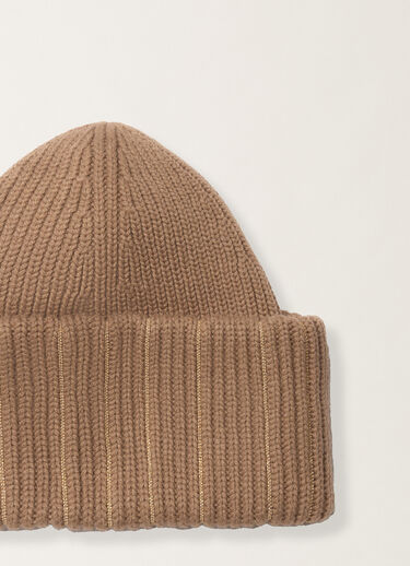 Fabiana Filippi Beanie in Platinum, bark Brown SAD225A910L5170000