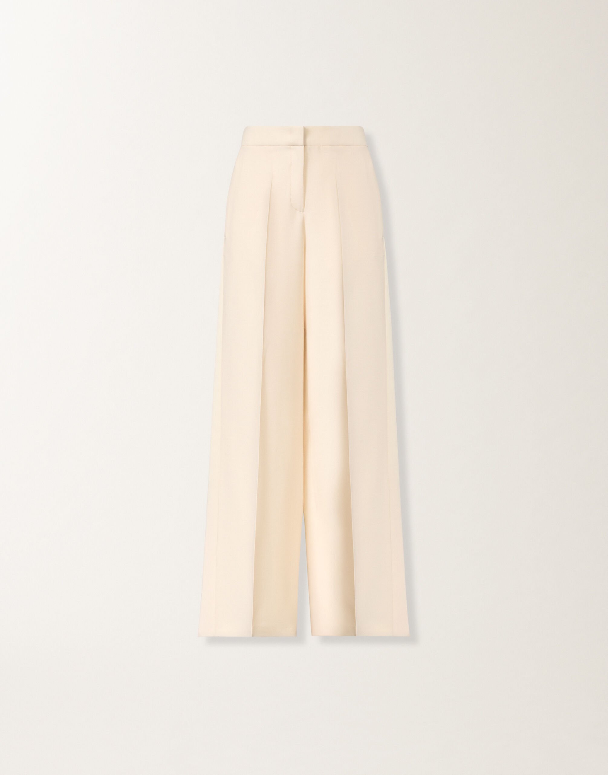 Fabiana Filippi Spoleto trousers in wool and silk, butter BUTTER PAD276F307M1860000