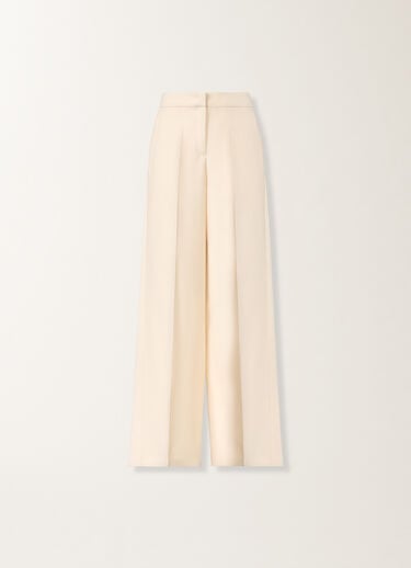 Fabiana Filippi Spoleto trousers in wool and silk, butter BUTTER PAD276F307M1860000
