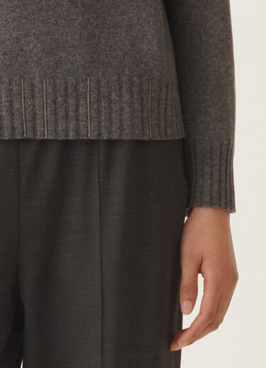 Fabiana Filippi Platinum sweater, lead grey GREY MAD215F015L5170000