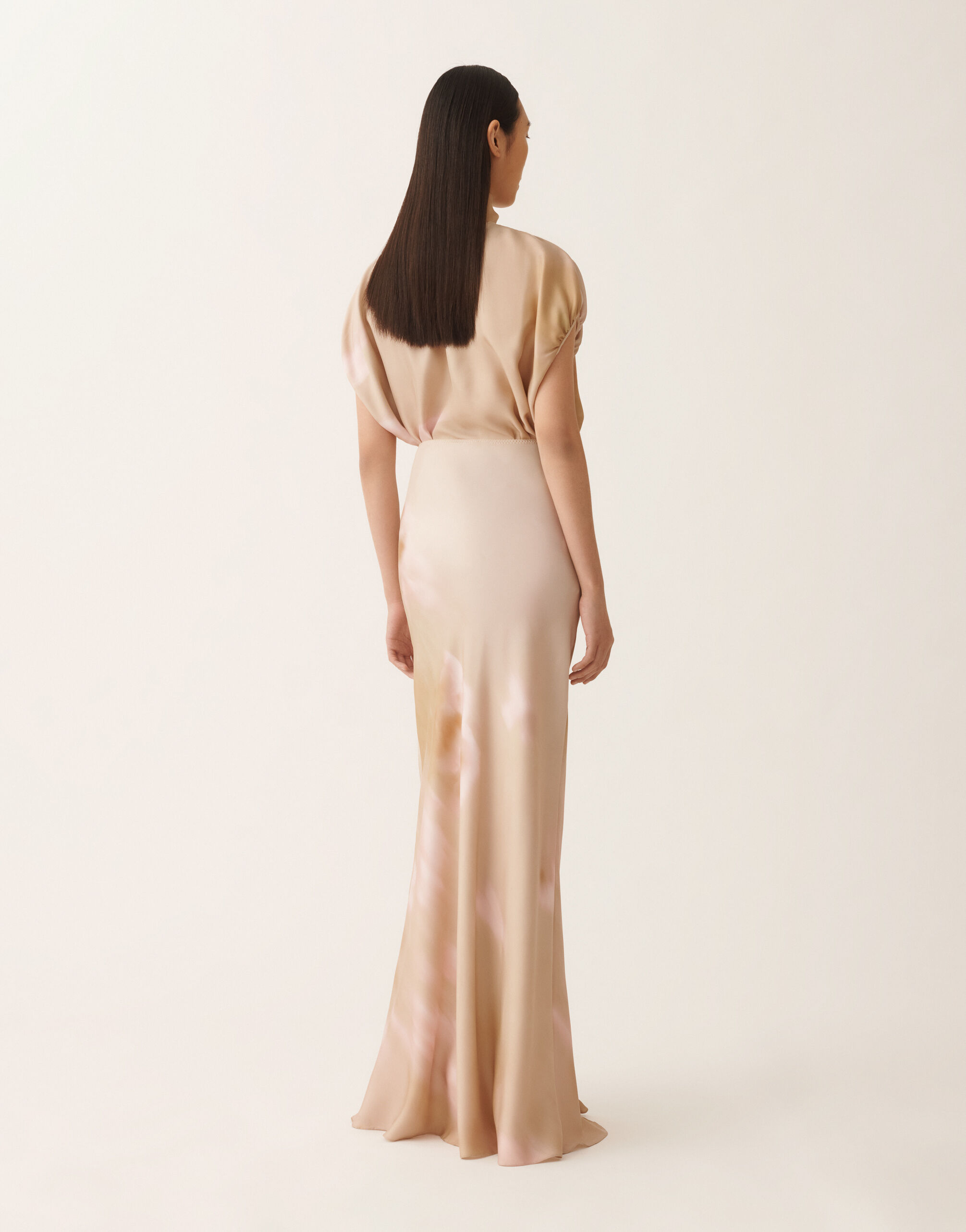 Fabiana Filippi Printed silk twill skirt, memento rosae MEMENTO ROSAE GND276F401D9720000