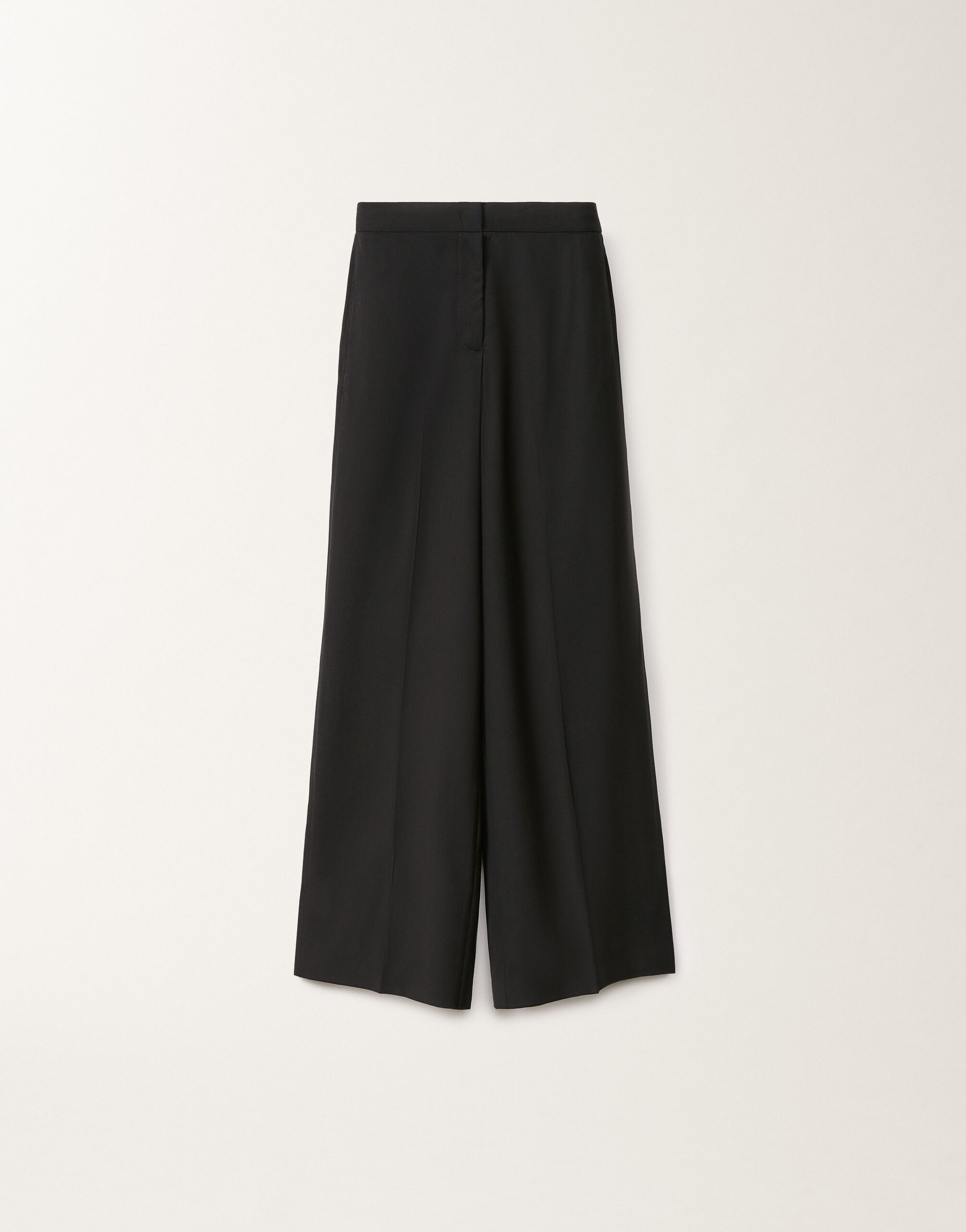 Fabiana Filippi Hose Spoleto aus Cool Wool, schwarz SCHWARZ PAD265F307D6200000