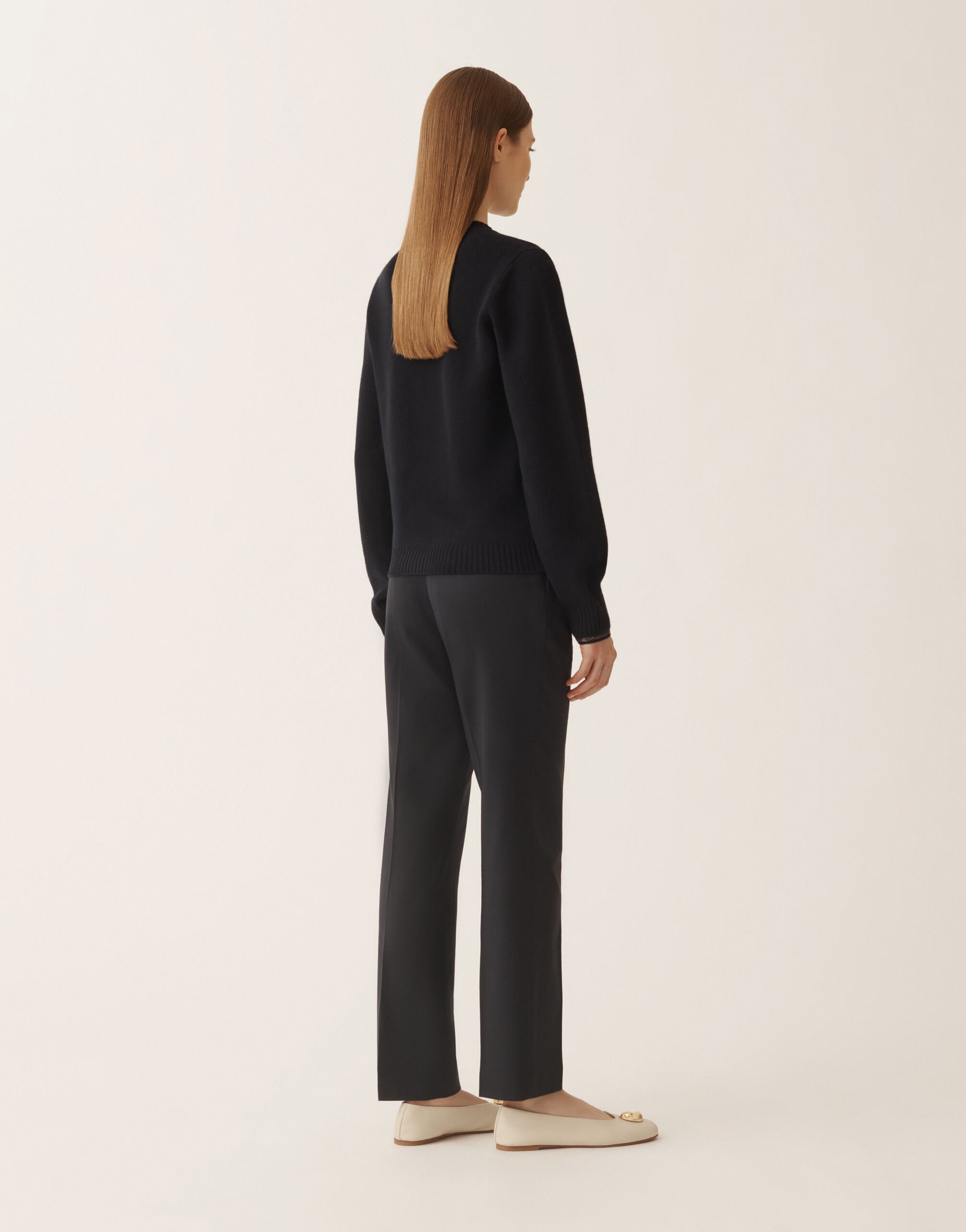 Fabiana Filippi Sweater in Platinum, midnight blue Blue MAD225F465L5170000