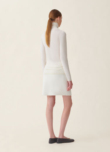 Maglia dolcevita in cashmere e seta, rafia Fabiana Filippi Maglia dolcevita in cashmere e seta, rafia Rafia MAD216F103N9070000