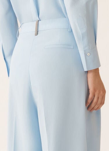 Fabiana Filippi Sky blue poplin pants SKY BLUE PAD276F367M1290000