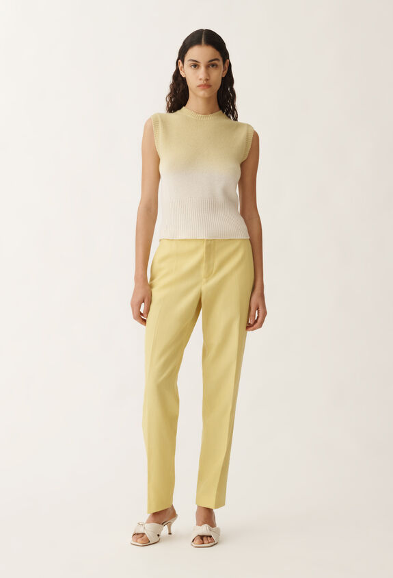 Fabiana Filippi Gradient platinum vest top, aloe GREEN MAD265F105L1600000