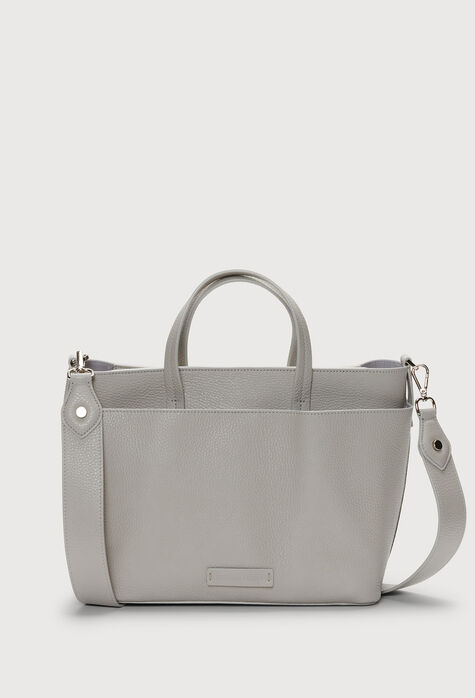 Fabiana Filippi Leather handbag, rock grey BGD264A774I3370000