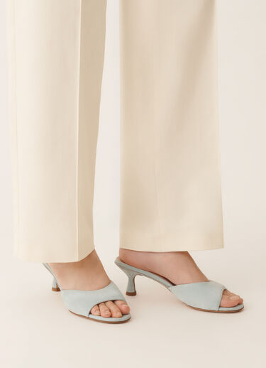 Fabiana Filippi Suede mules, aqua Aqua ASD266A838M0130000