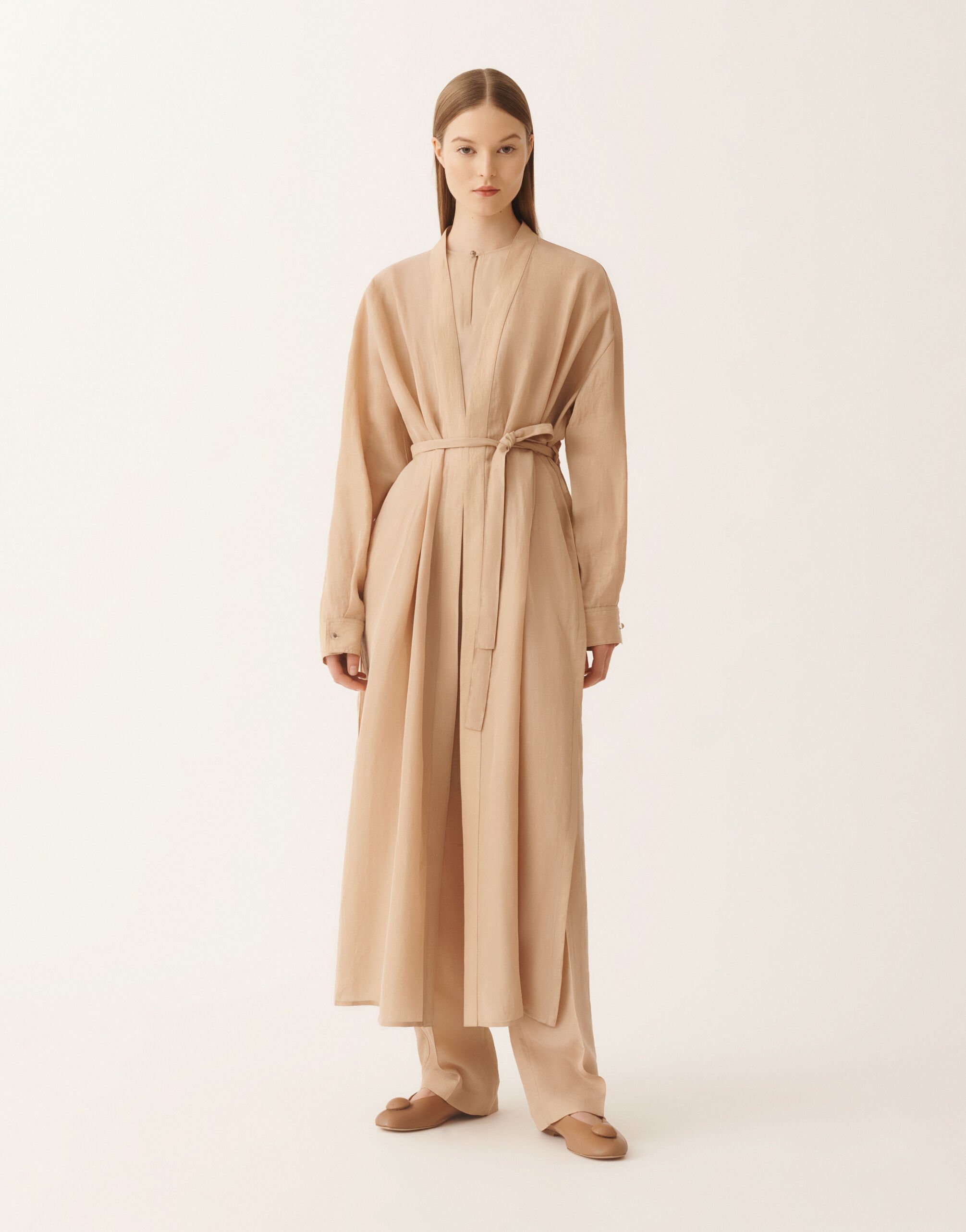 Fabiana Filippi Fluid tunic in maple MAPLE CAD266F181D9540000