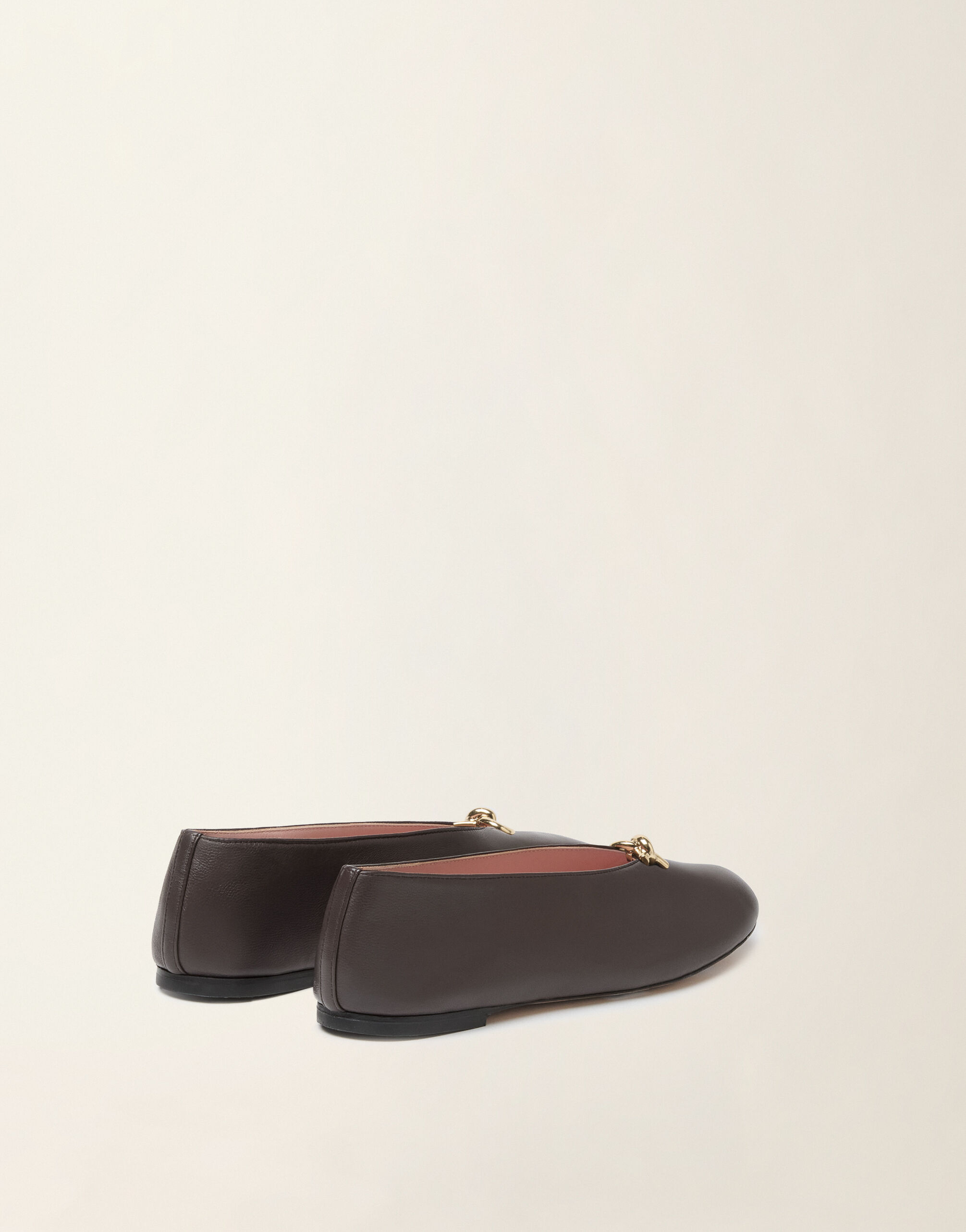 Fabiana Filippi Ballerines en nappa, ébène ébène ASD216A816M5120000