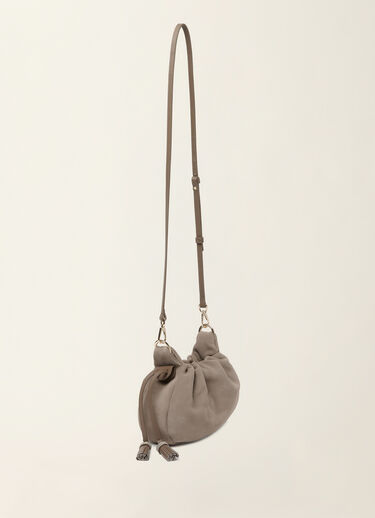 Suede Muffin bag, falcon Fabiana Filippi Suede Muffin bag, falcon Falcon BGD226A806M5640000
