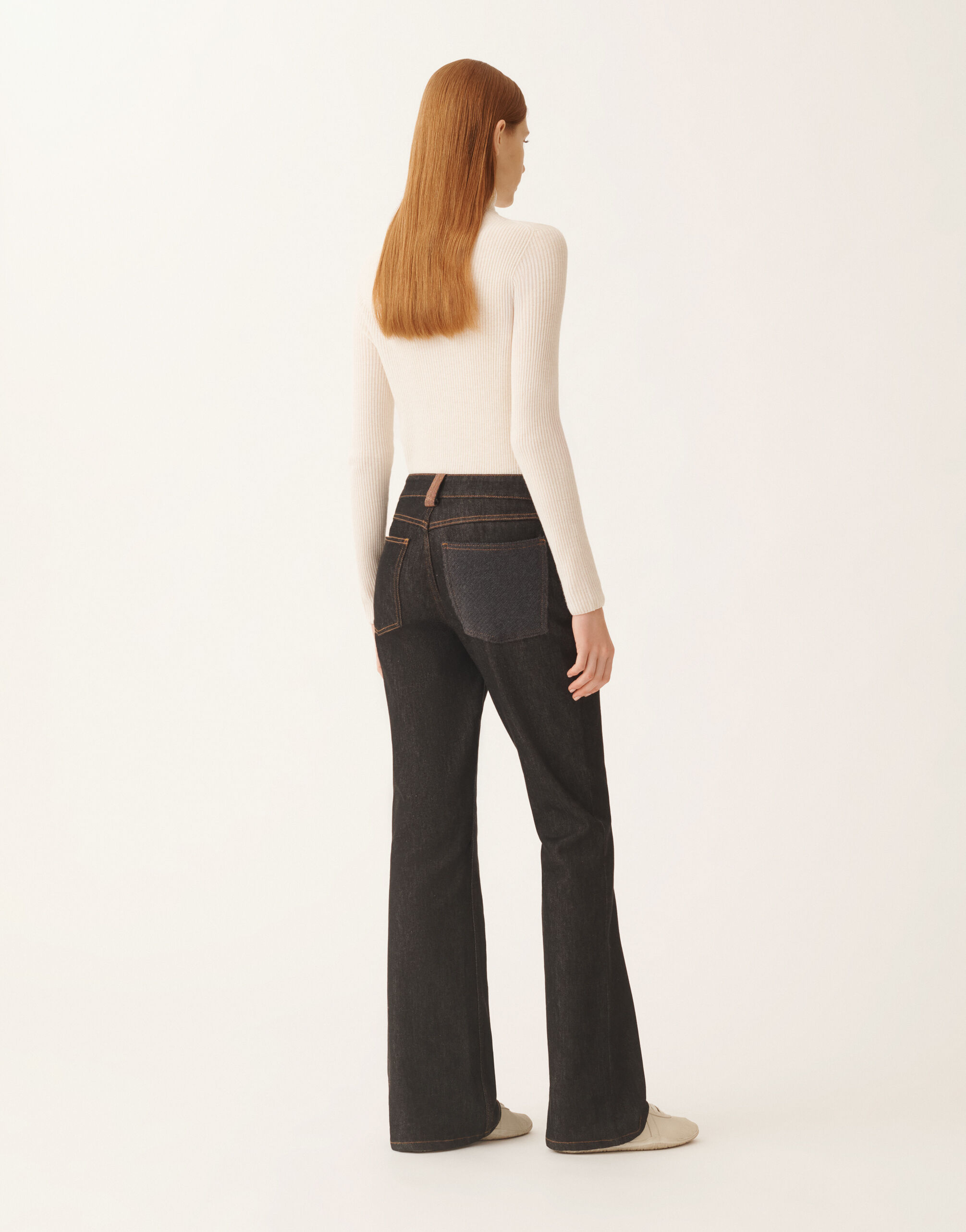 Fabiana Filippi Pantalones vaqueros, antracita Gris PAD225F345L6340000