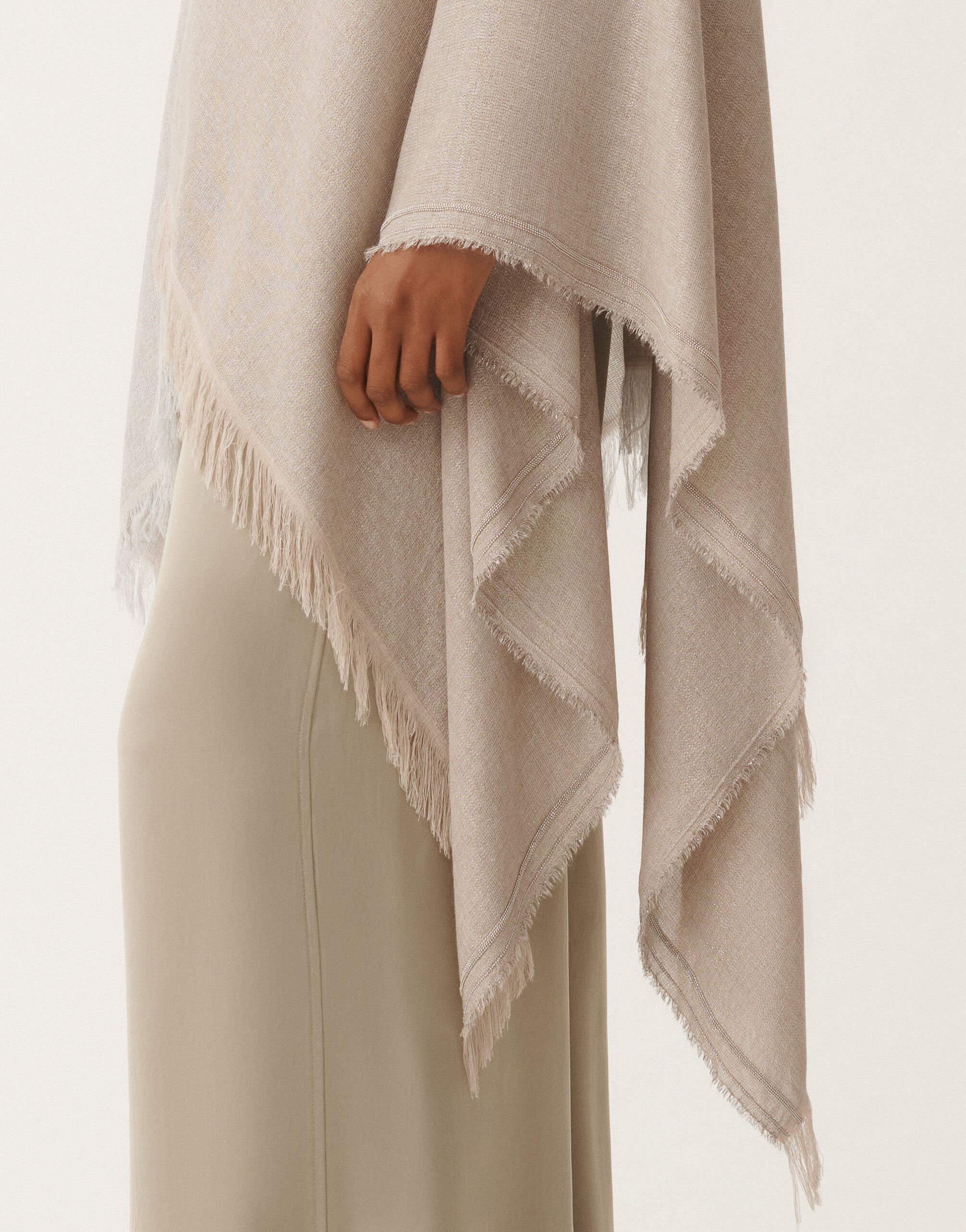Fabiana Filippi Jacquard-Cape aus Viskose EIN FARBE SAD275A006L4020000