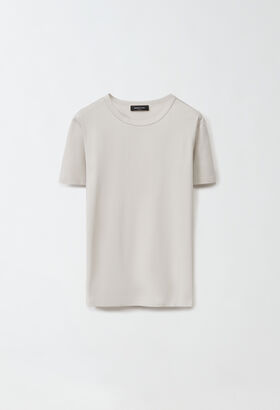 Fabiana Filippi Jersey T-shirt, dune PINK JED224F278SK000000