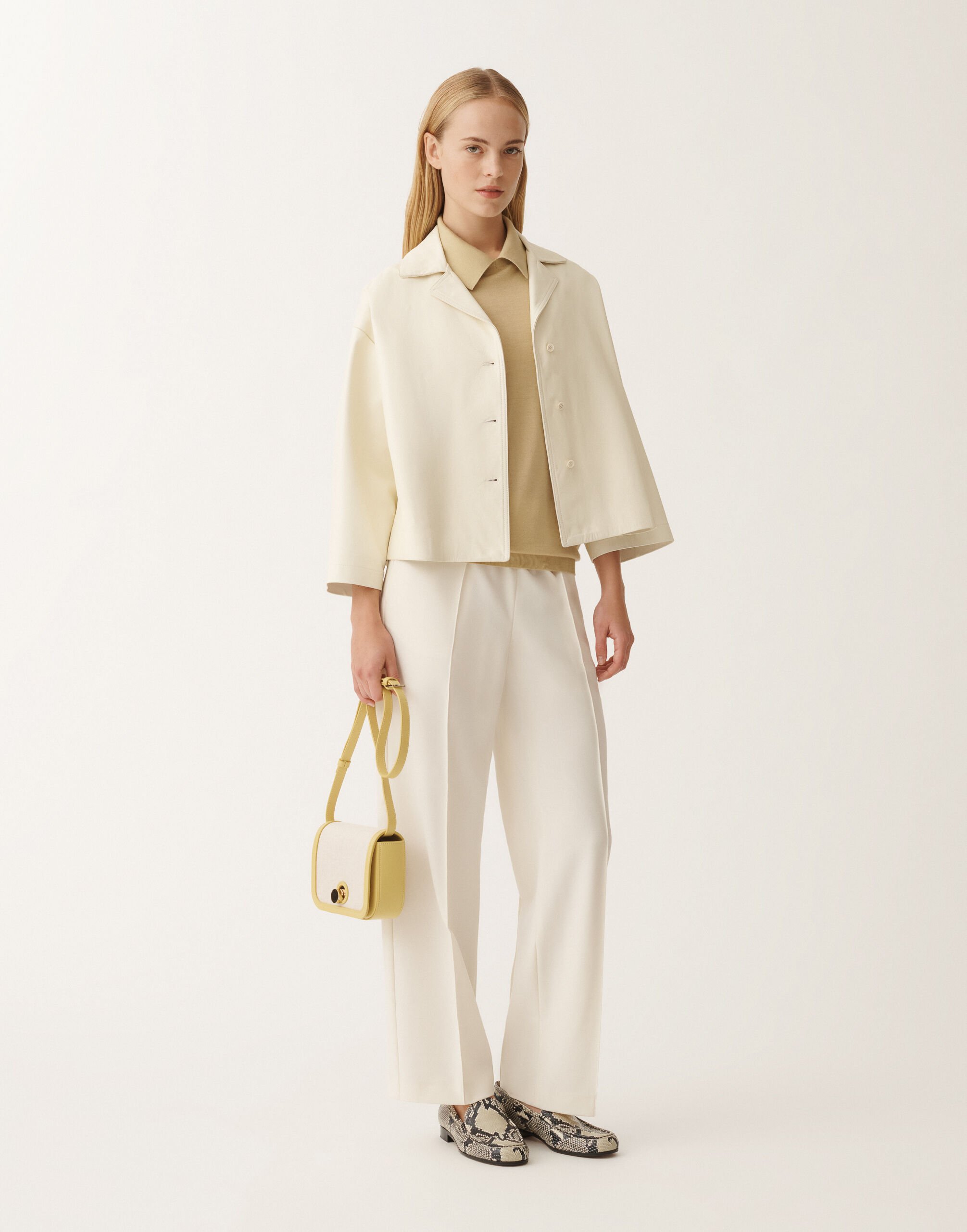 Fabiana Filippi Pullover aus Kaschmir und Seide, gold GELB MAD265F004N9070000