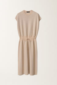 Fabiana Filippi Baumwollkleid mit Lurex, sand SAND ABD275F625L2330000