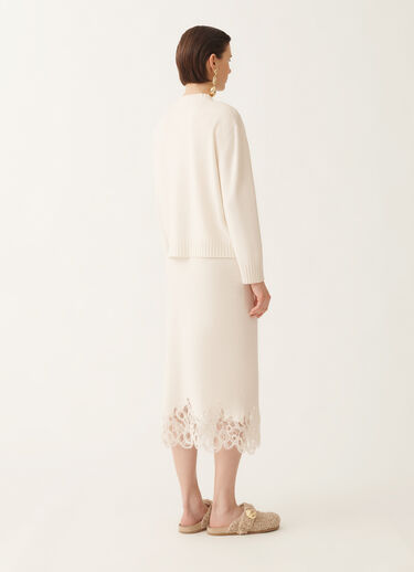 Fabiana Filippi Pullover aus Platinum, Rafia Rosa MAD215F015L5170000