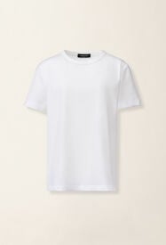 Fabiana Filippi Cotton jersey T-shirt, optic white Optic white JED216F133L7960000