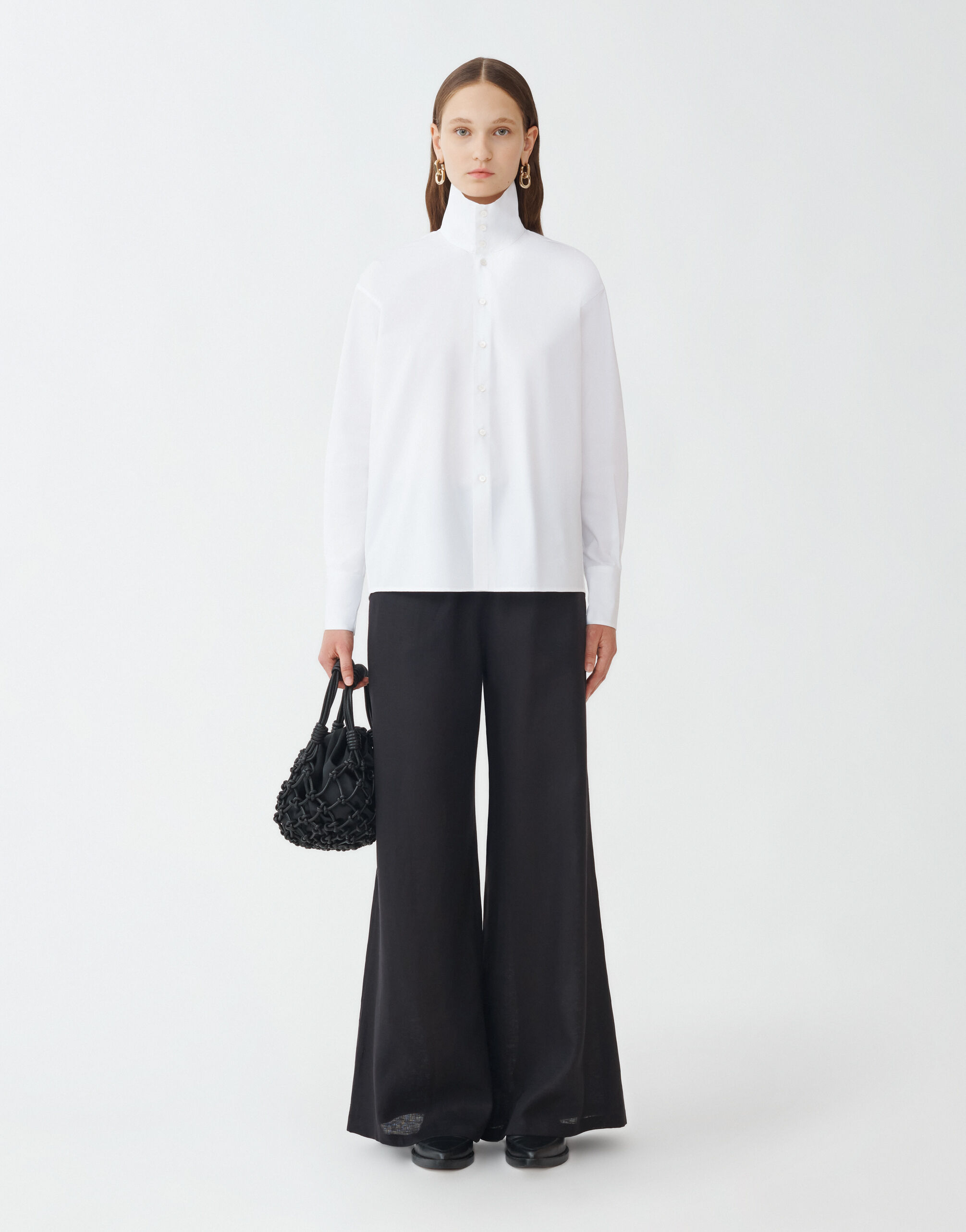 Fabiana Filippi Optical white poplin shirt OPTICAL WHITE CAD264F236D6140000