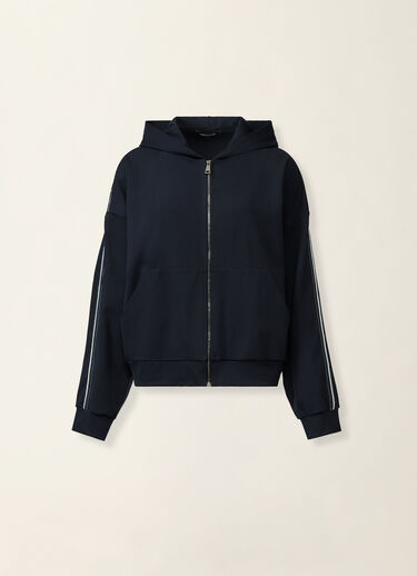 Fabiana Filippi Sweat en jersey point Milano, bleu nuit Bleu nuit JED216F263M3100000