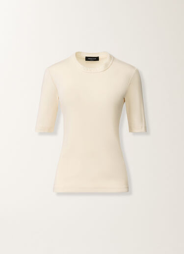 Fabiana Filippi Jersey T-shirt, butter Butter JED266F146L9280000