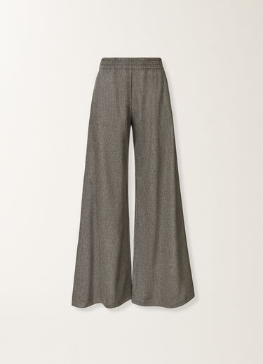 Fabiana Filippi Pantalon Amelia en flanelle, rock Gris PAD225F291D1860000
