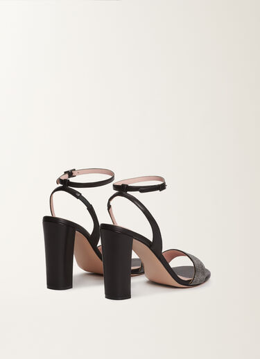 Fabiana Filippi Nappa leather sandals, black BLACK ASD215A822L8140000
