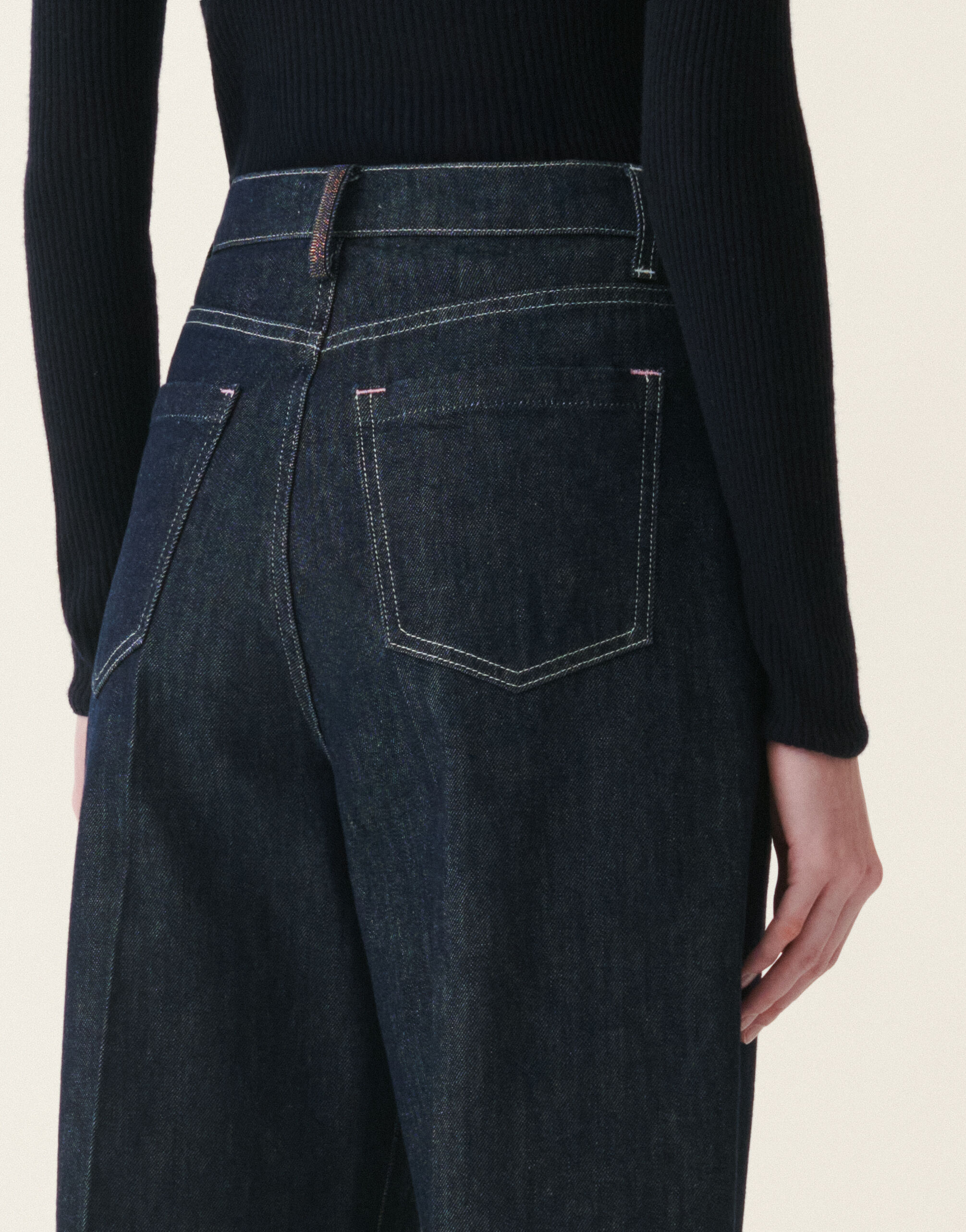 Pantalon denim barrel, bleu adouci Fabiana Filippi Pantalon denim barrel, bleu adouci Bleu adouci PAD216F286M2770000