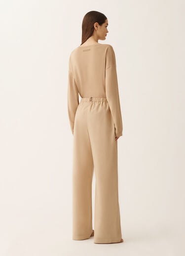 Fabiana Filippi Trevi pants in poplin, maple ACER PAD266F456L5820000