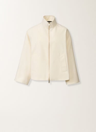 Fabiana Filippi Caban boxy en coton trench, beurre Beurre CTD266F422L9060000