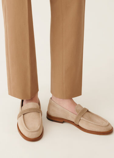 Fabiana Filippi Calfskin loafers, beech BROWN ASD215A801L8290000