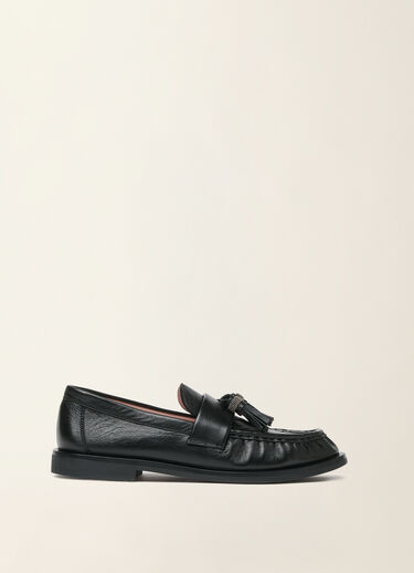 Mocassins en cuir nappa, noir Fabiana Filippi Mocassins en cuir nappa, noir Noir ASD216A840M5160000