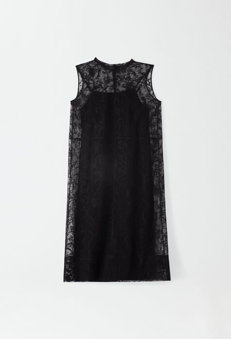 Fabiana Filippi Jacquard lace dress, black ABD274F736D6670000