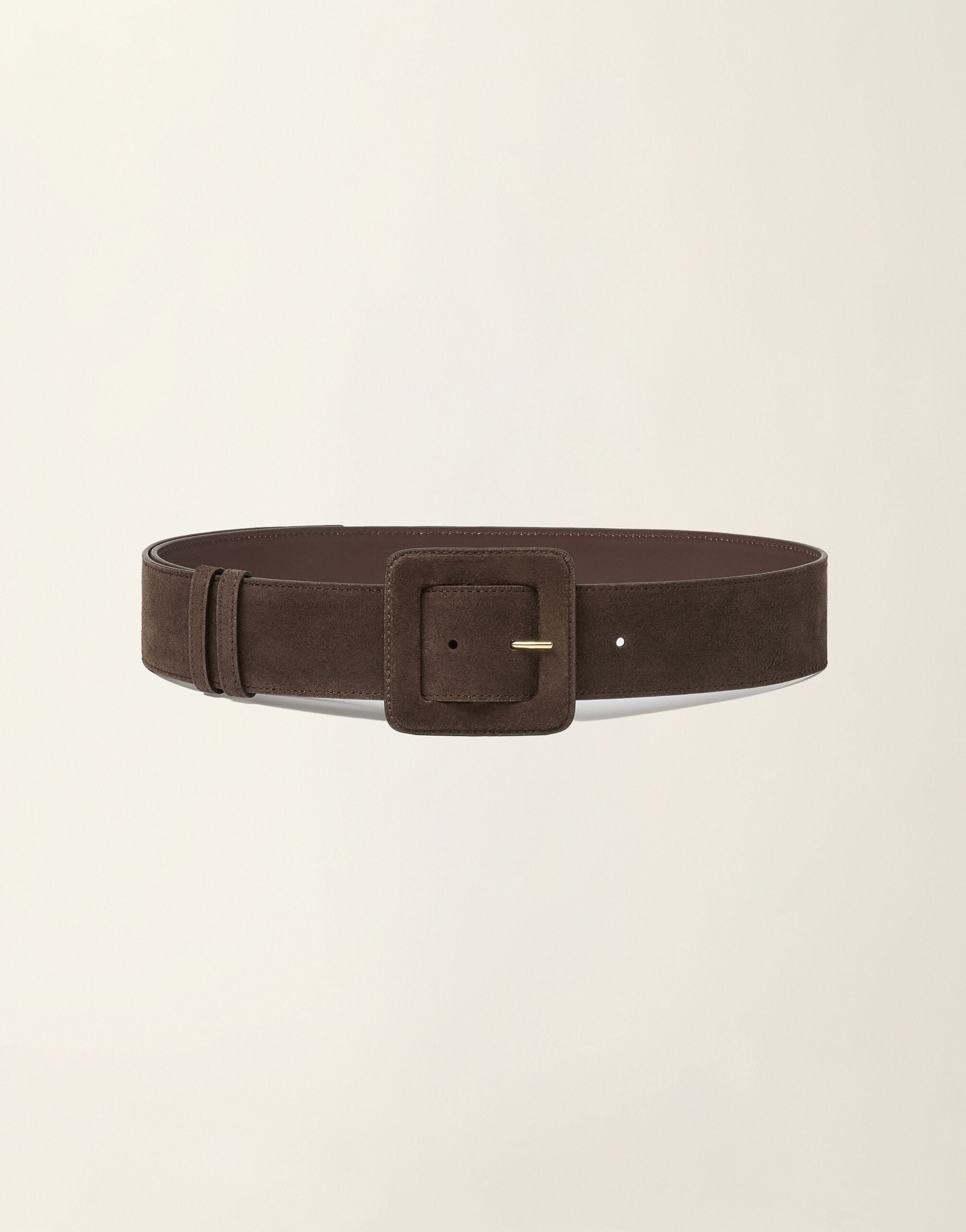 Ceinture haute en daim, ébène Fabiana Filippi Ceinture haute en daim, ébène ébène AAD216A813M5290000