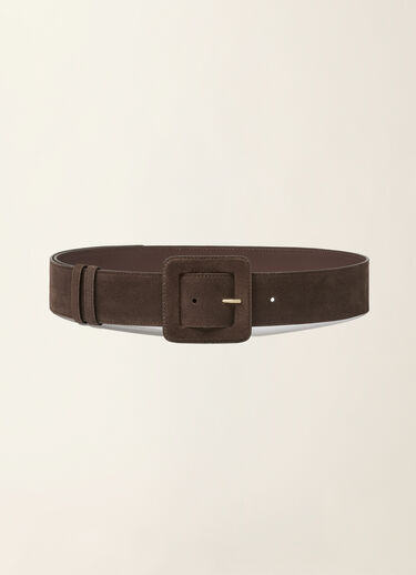 Ceinture haute en daim, ébène Fabiana Filippi Ceinture haute en daim, ébène ébène AAD216A813M5290000