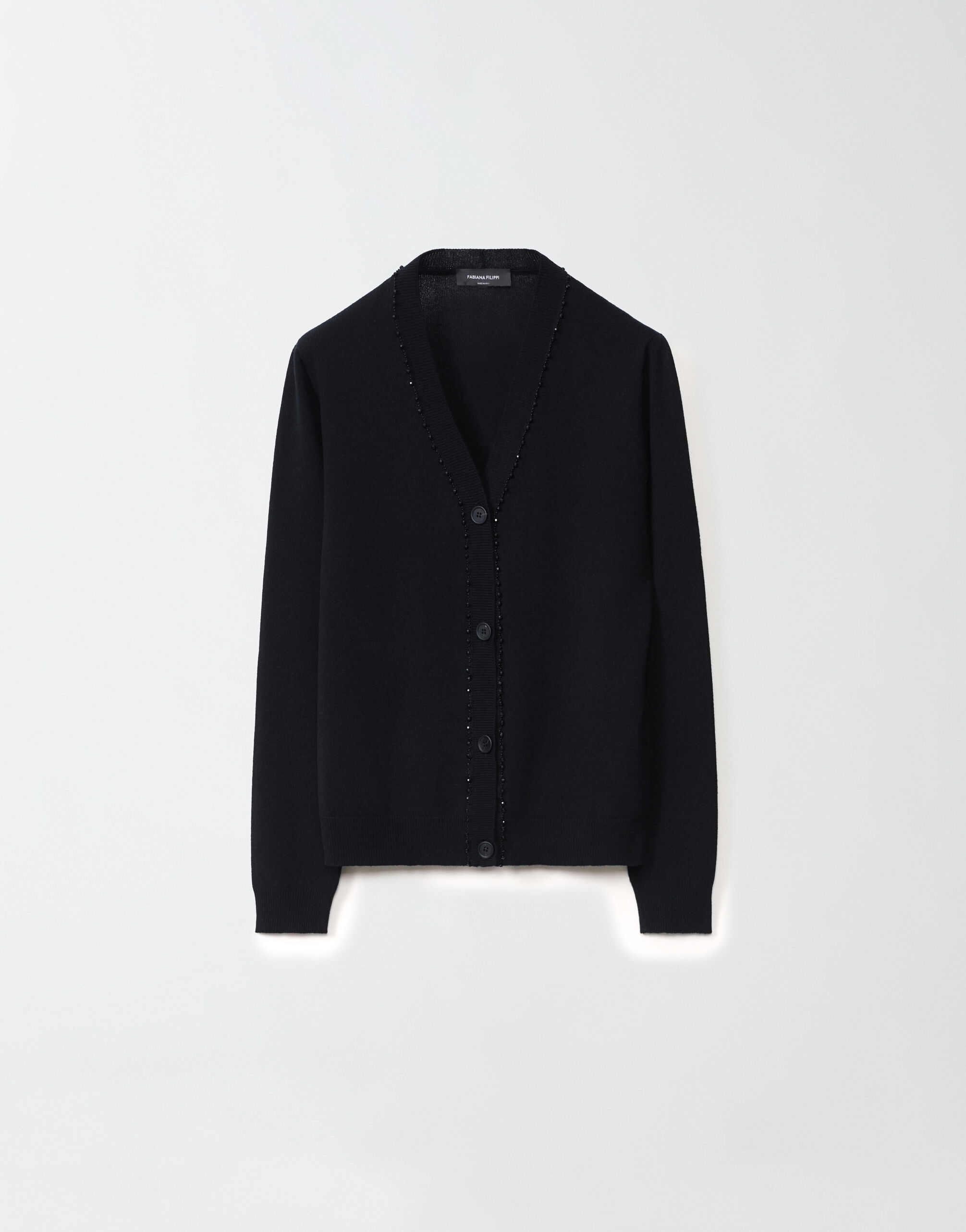 Platinum cardigan black for Women Fabiana Filippi