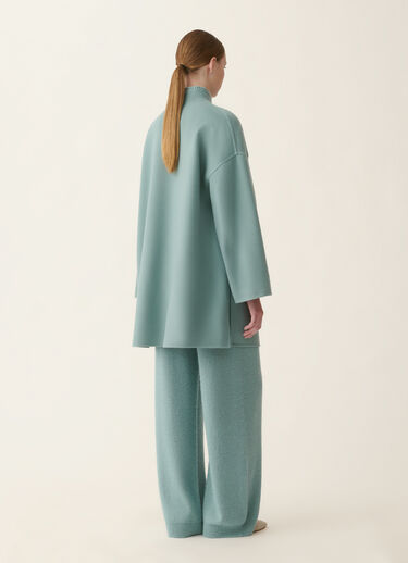 Caban en double de laine, vert Fabiana Filippi Caban en double de laine, vert Vert CTD216F186M3230000