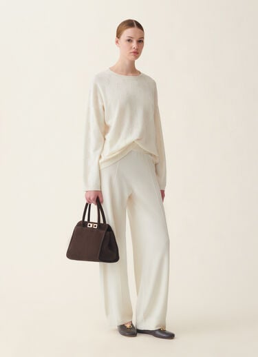 Fabiana Filippi Platinum jogging trousers, raffia Raffia PAD216F336M2810000
