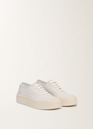 Fabiana Filippi Nappa leather sneakers, butter BUTTER ASD275A961L4080000