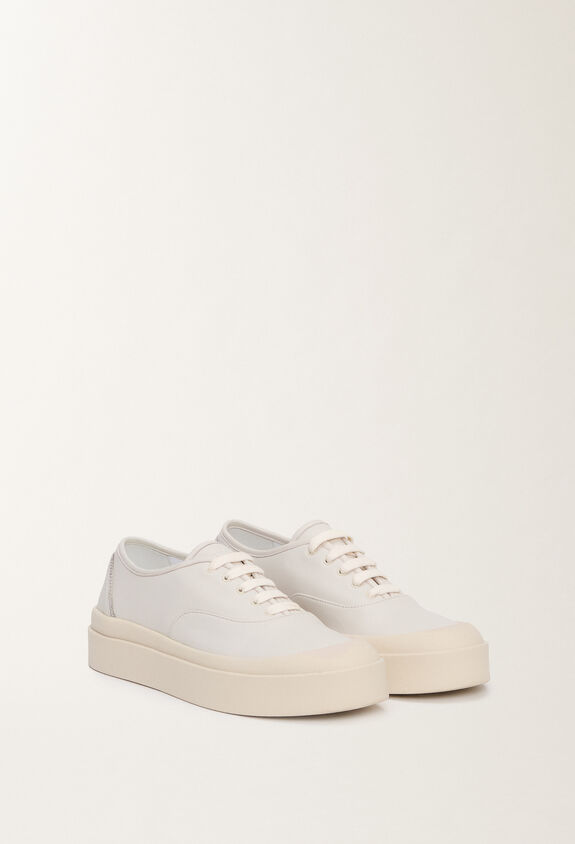 Fabiana Filippi Nappa leather sneakers, butter BUTTER ASD275A961L4080000