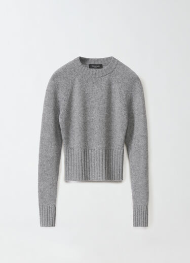 Fabiana Filippi Brushed cashmere sweater, melange rock MELANGE ROCK MAD264F052N9000000