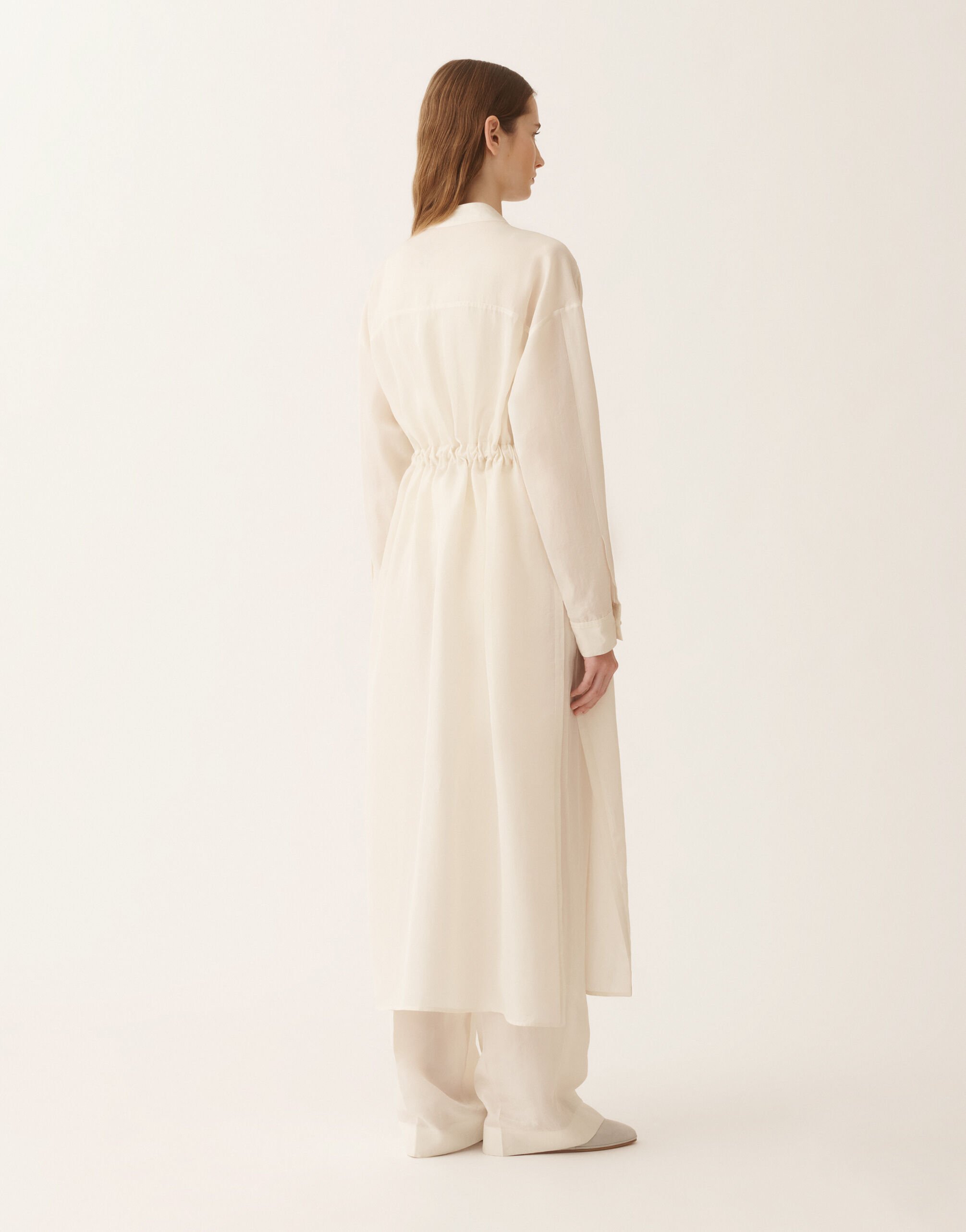 Fabiana Filippi Flowy blouse in butter Butter CAD266F181D9540000