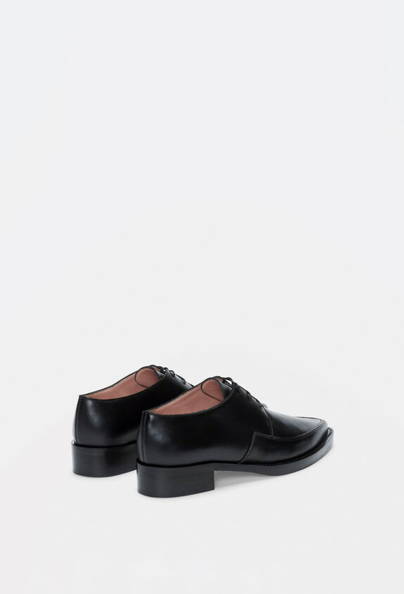 Fabiana Filippi Leather moccasins, black BLACK ASD264A805I3200000