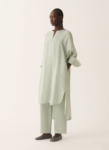 Fabiana Filippi Vestido midi fluido, verde Ghirri Verde Ghirri ABD266F183D9540000