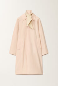 Fabiana Filippi Trenchcoat aus leichtem Taft, puderrosa ROSA CTD265F272L1930000