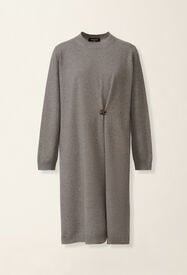 Fabiana Filippi Platinum midi dress, falcon Falcon ABD226F571M2810000